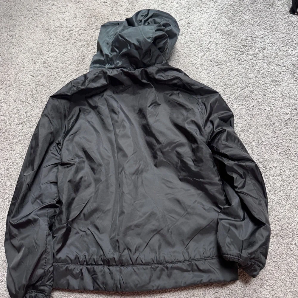 Nike Youth XS 3/4 Year Black Full Zip Hooded Jacket
